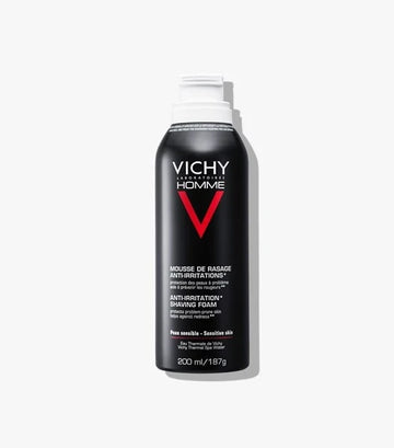 Vichy Homme Sensi Shave Αφρός Ξυρίσματος για Ευαίσθητη Επιδερμίδα 200ml